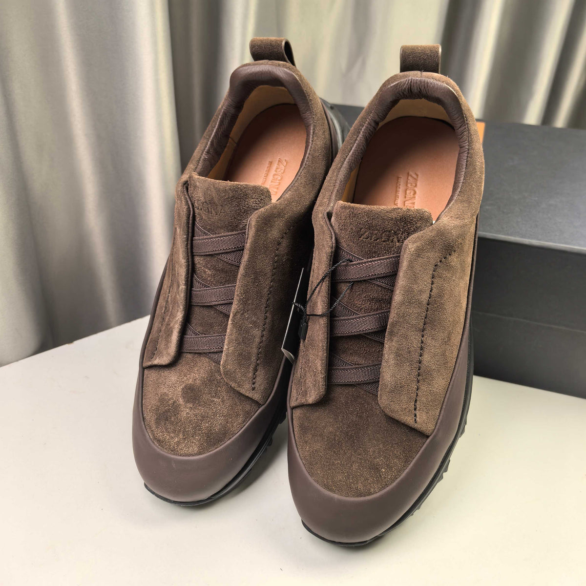 Ermenegildo Zegna Triple Stitch™ Monte Luxury Casual Shoes