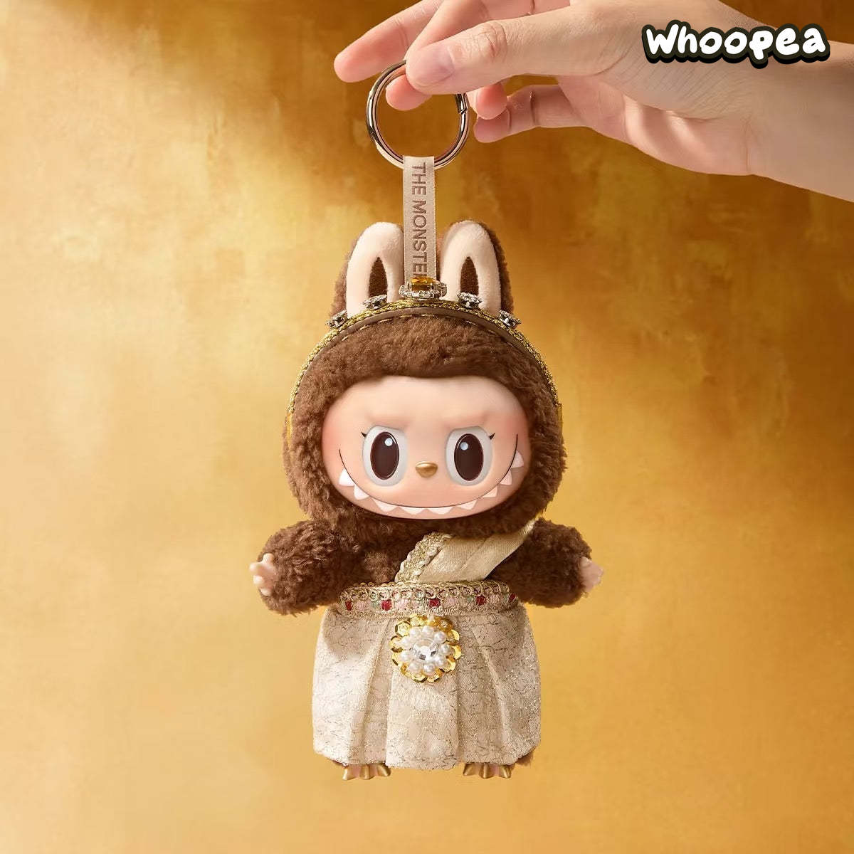 THE MONSTERS LABUBU Good Luck to You Vinyl Plush Doll Pendant, Thailand Limited