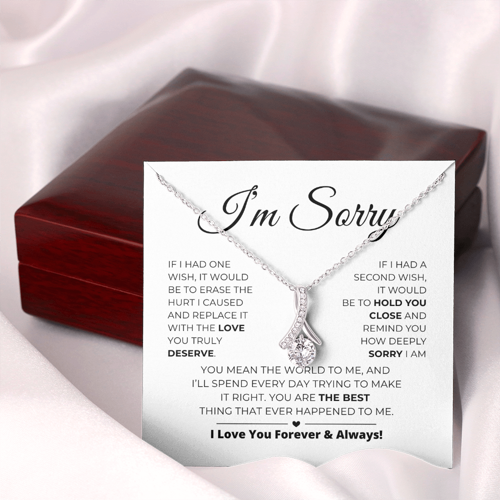 I'm Sorry - You Mean The World To Me - Alluring Beauty Necklace