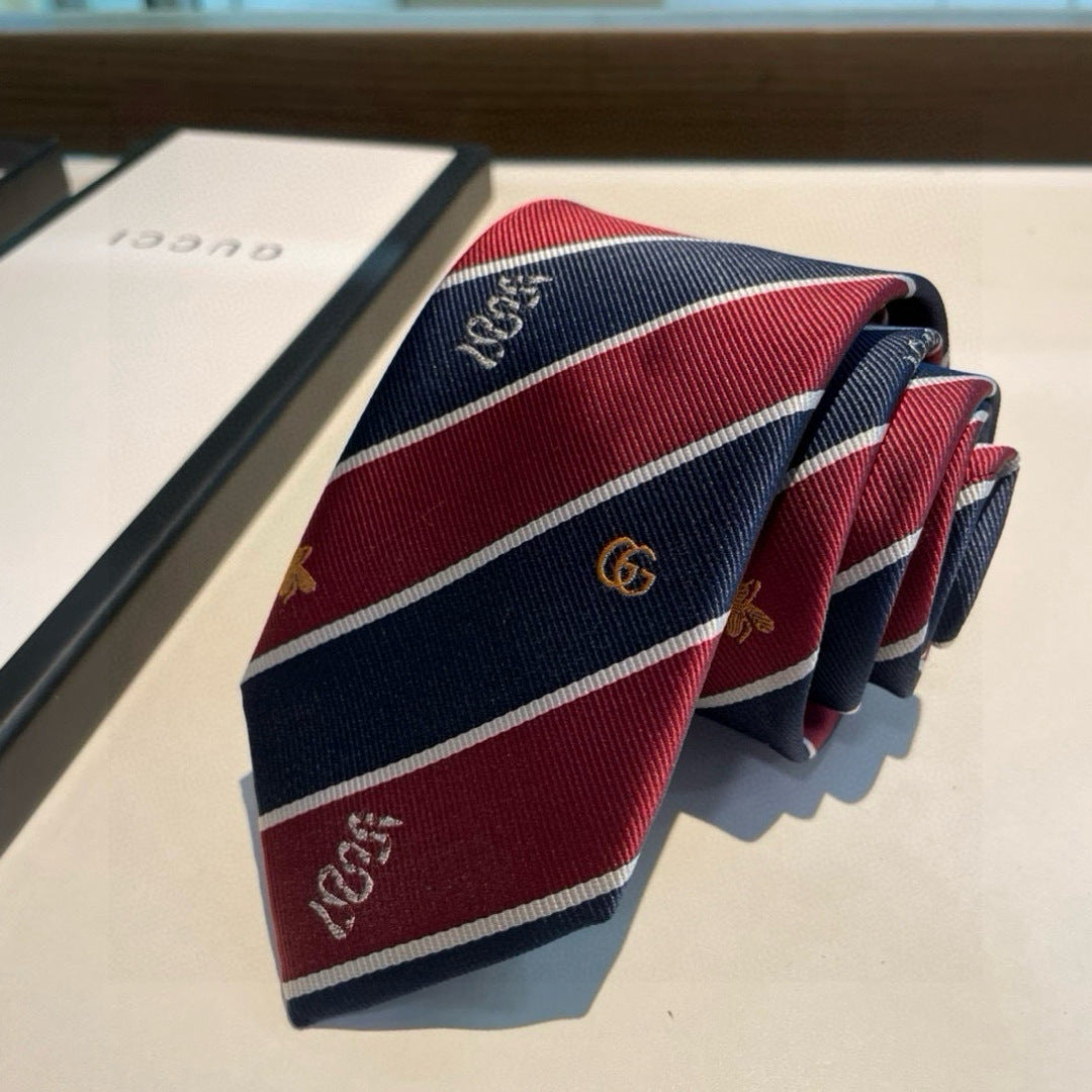 Gucci Men's Bee Silk Tie