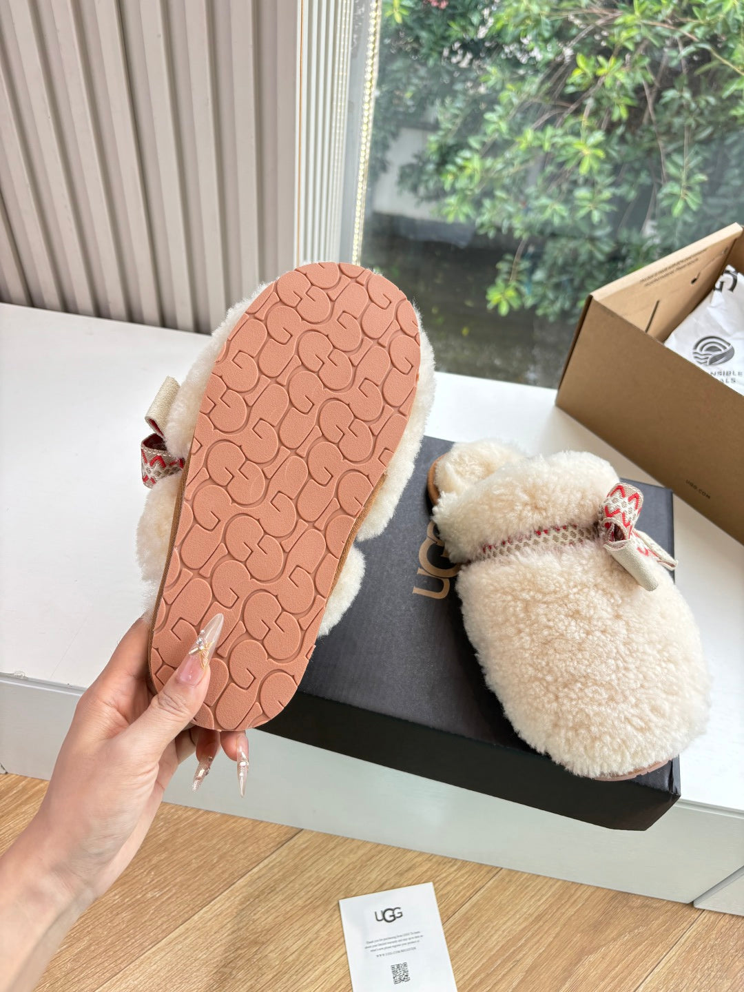 UGG Autumn/Winter Wool Slippers