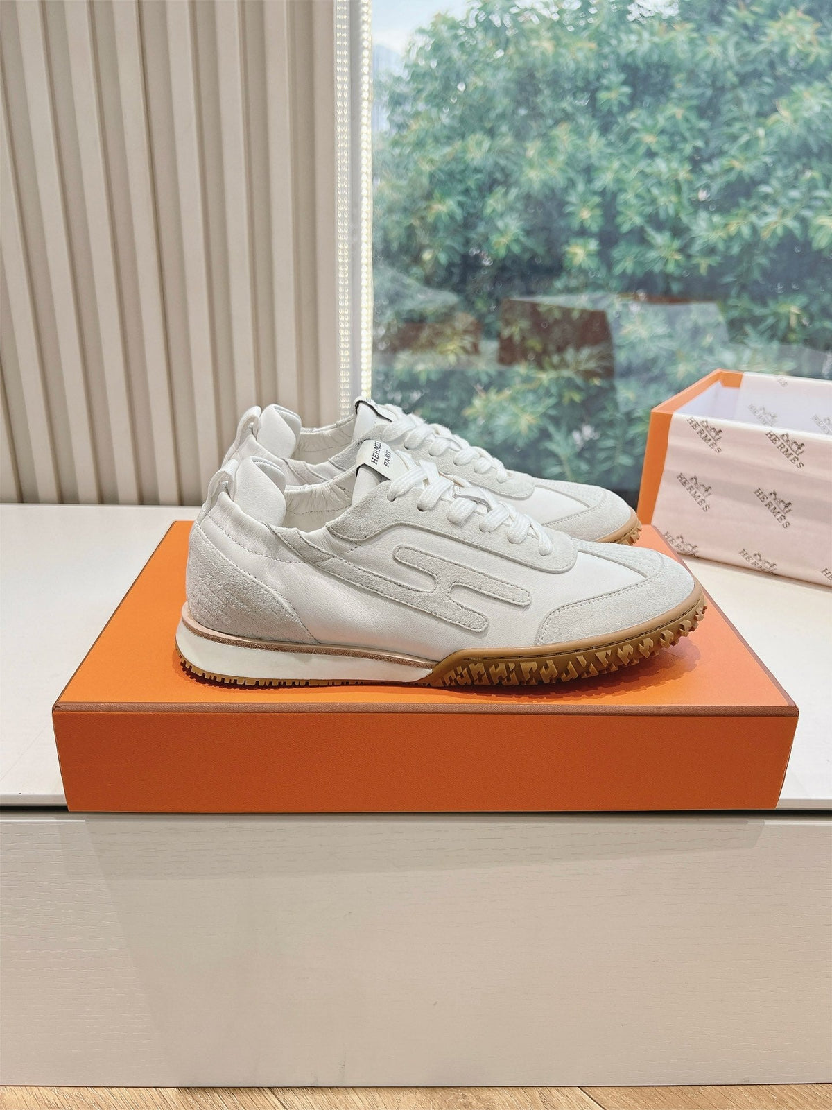 Hermès Bouncing Calfskin Sneakers