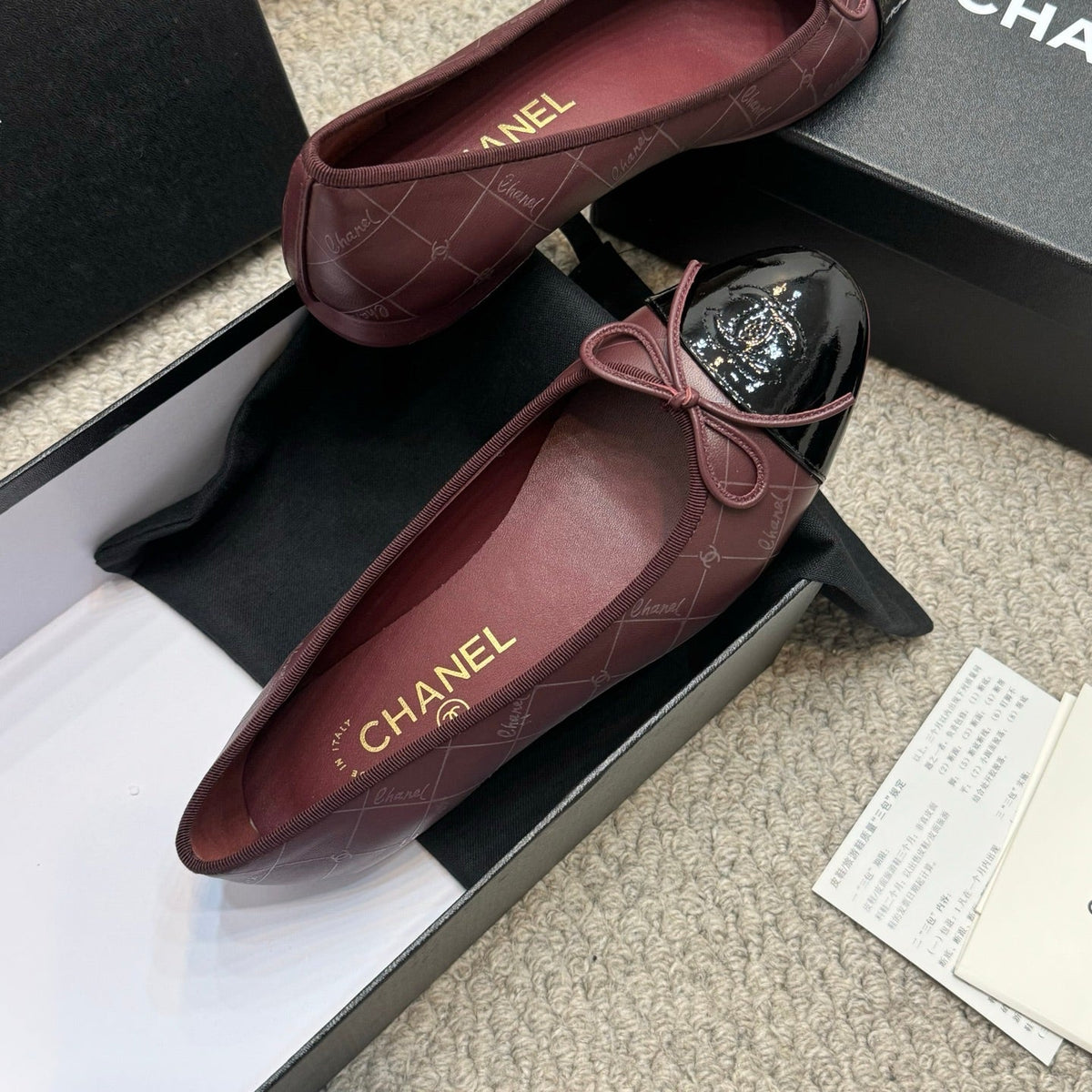 Chanel Classic Round-Toe Ballet Flats – Spring/Summer Collection – 25SS