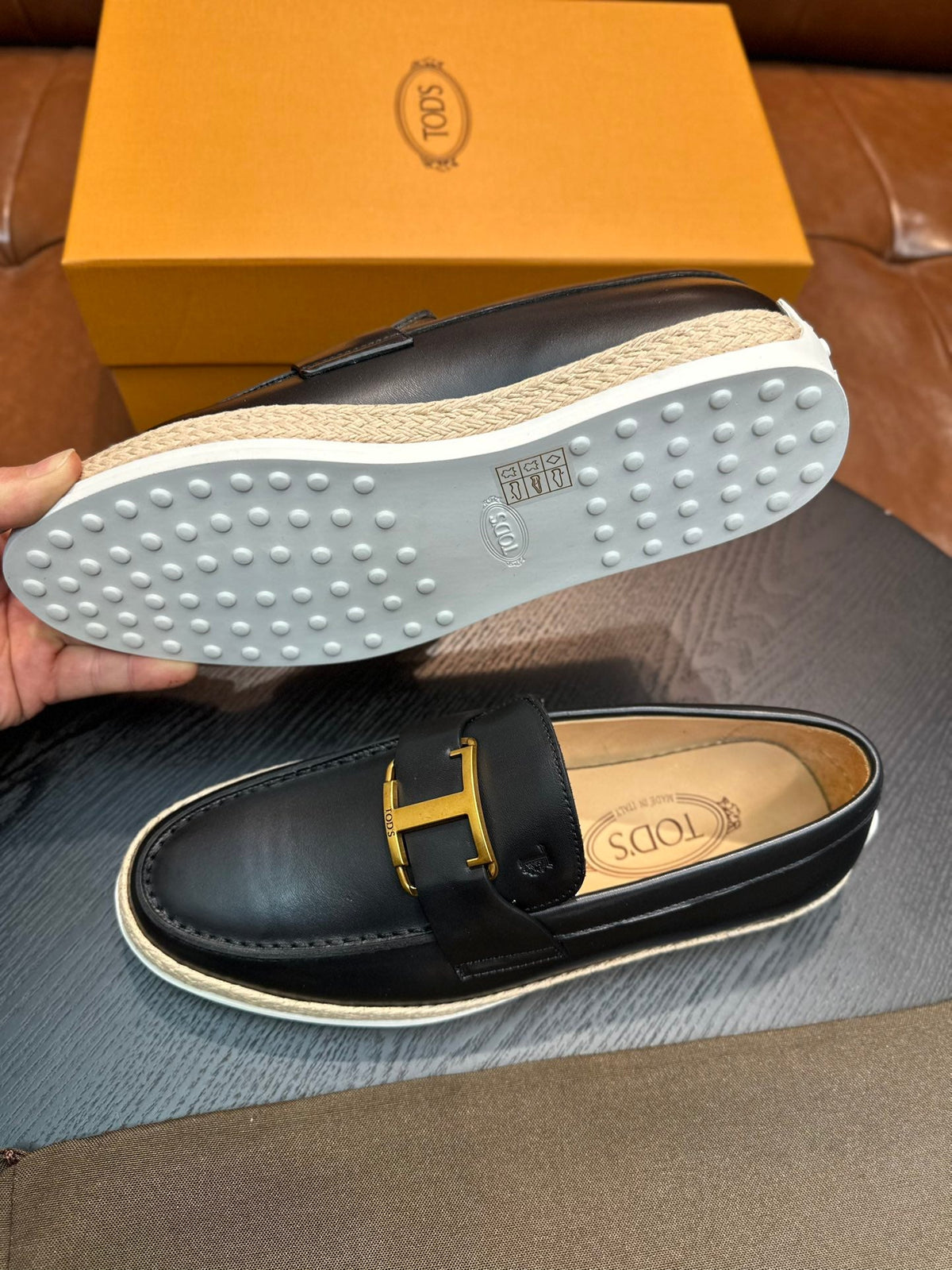 Tod's Gommino Calfskin Loafers