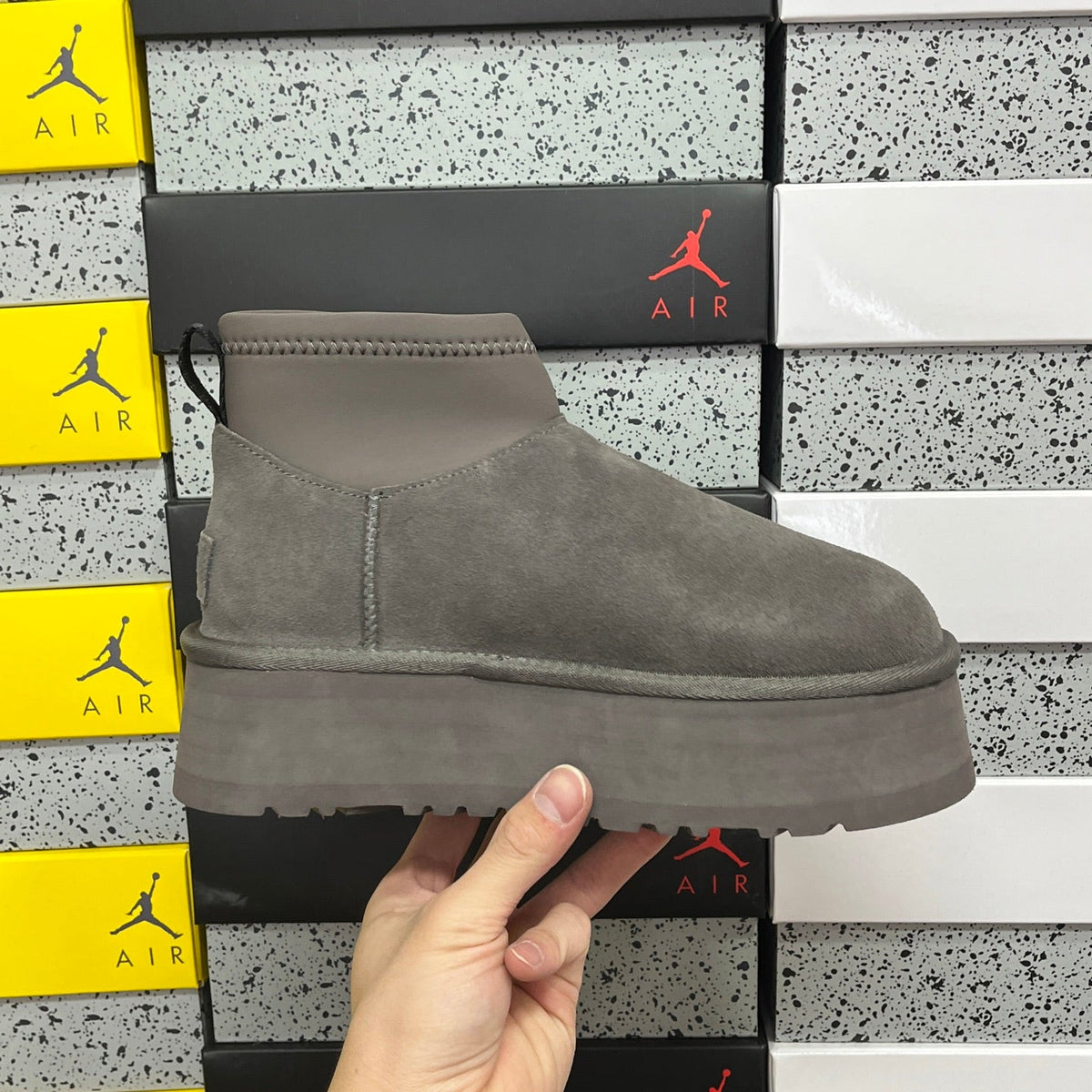 UGG Platform Low-Cut Snow Boots