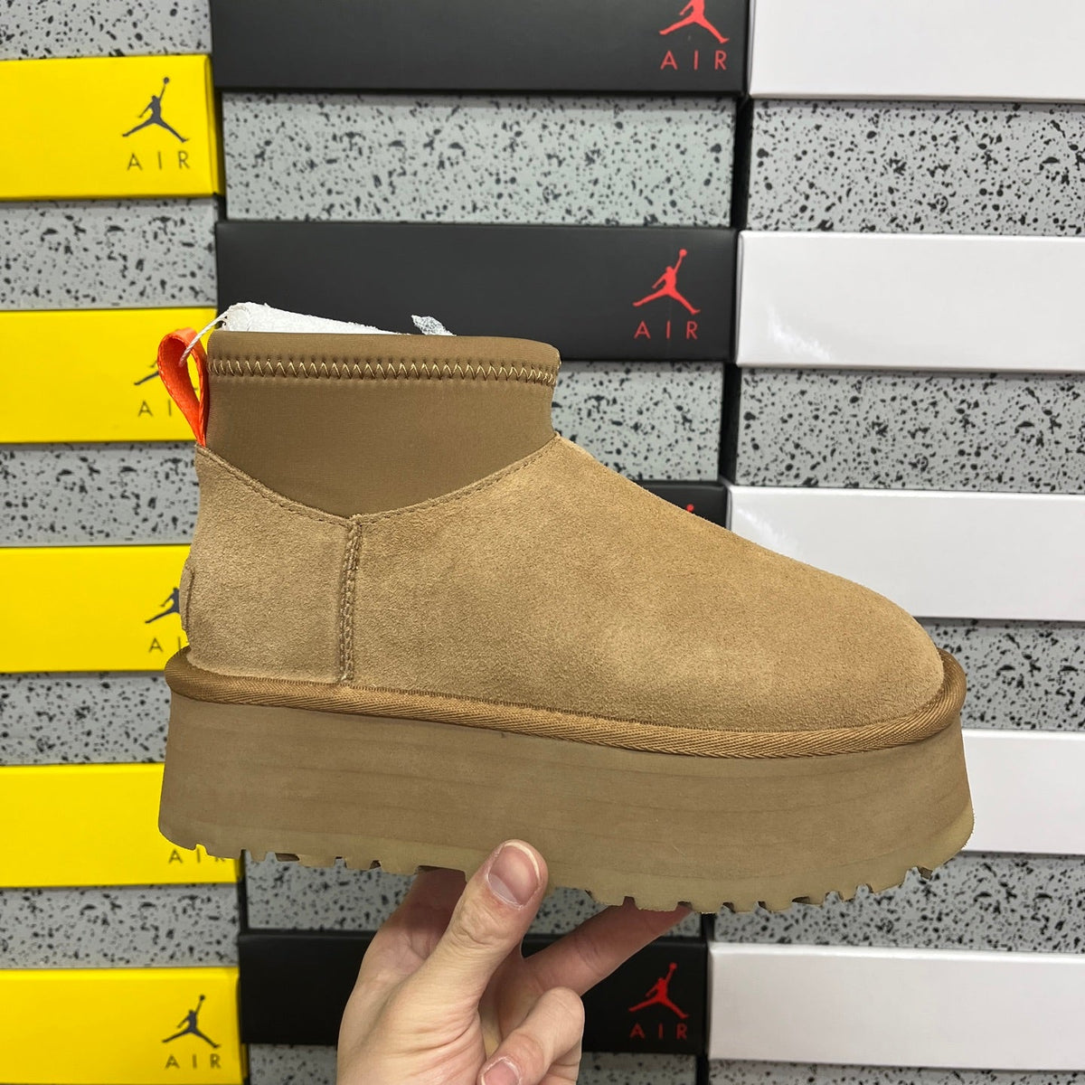 UGG Platform Low-Cut Snow Boots