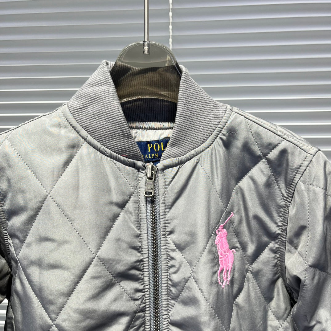 Ralph Lauren Embroidered Pony Puffer Jacket