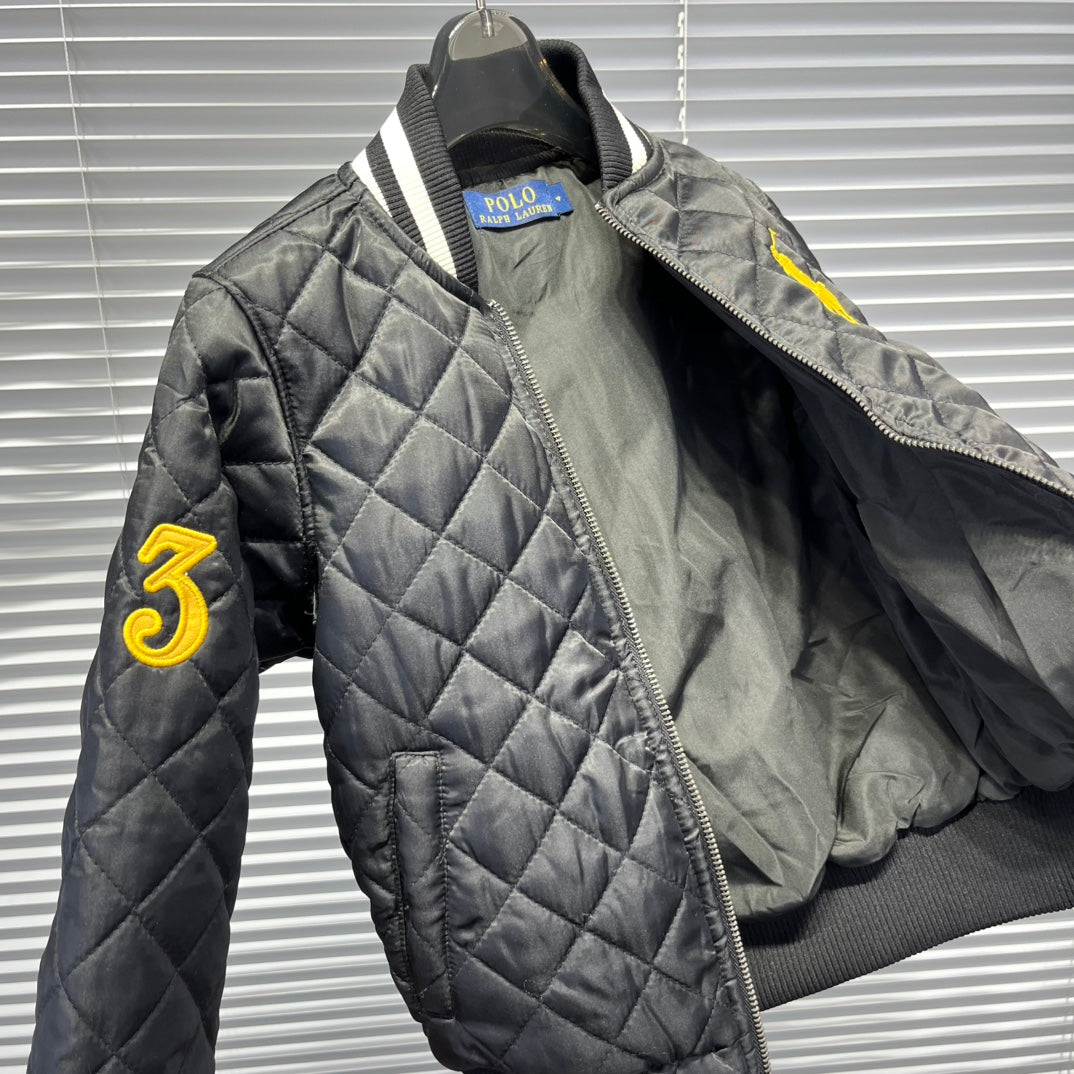 Ralph Lauren Embroidered Pony Puffer Jacket