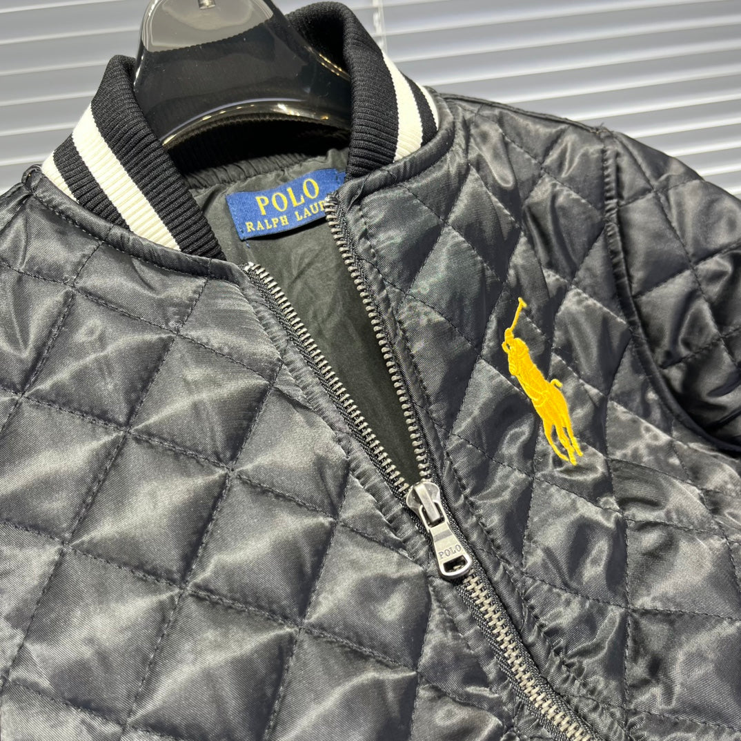 Ralph Lauren Embroidered Pony Puffer Jacket