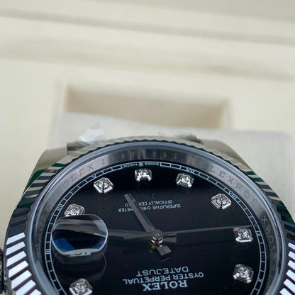 Black & Diamond 41MM Watch