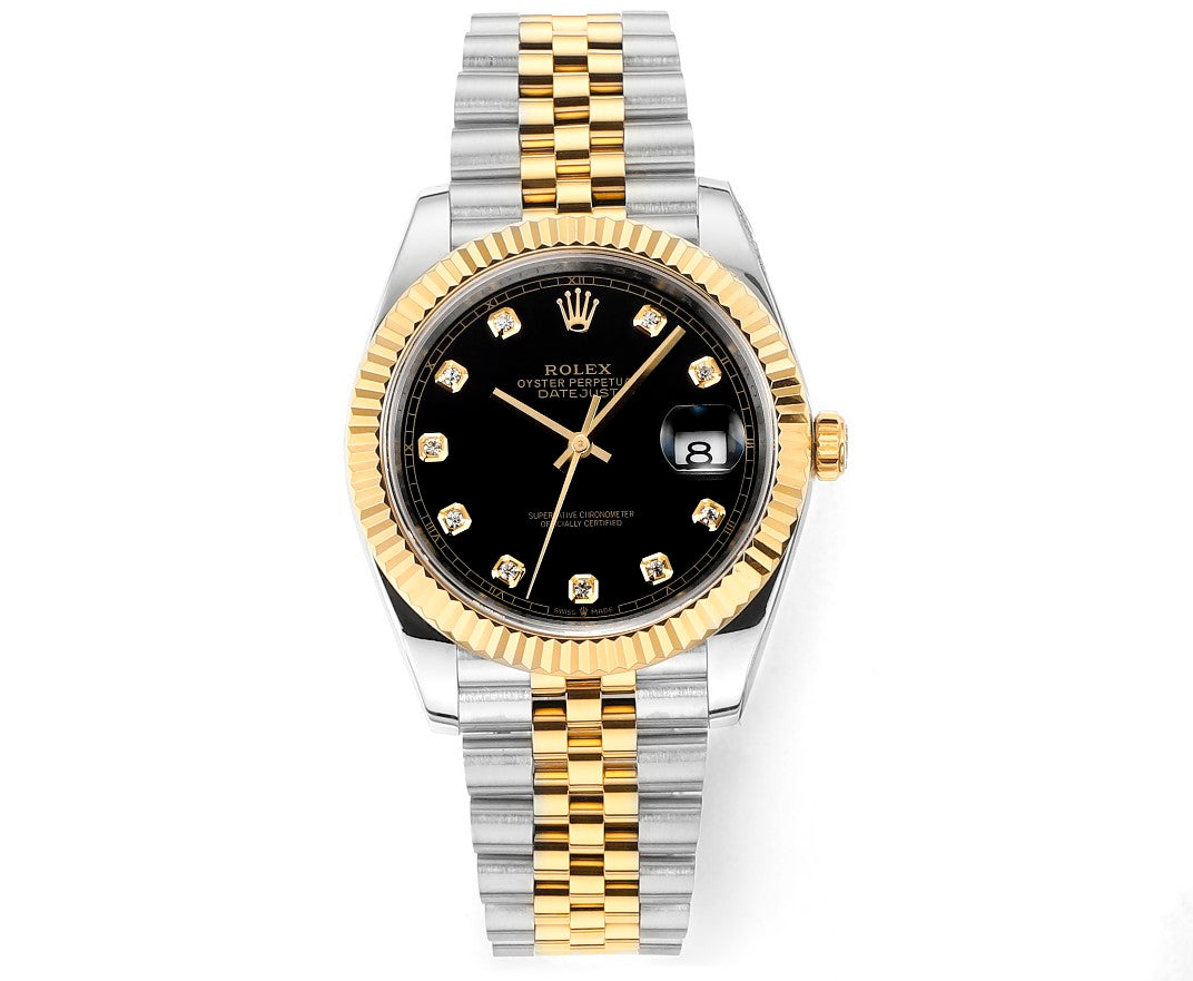 Black & Gold 41MM Watch