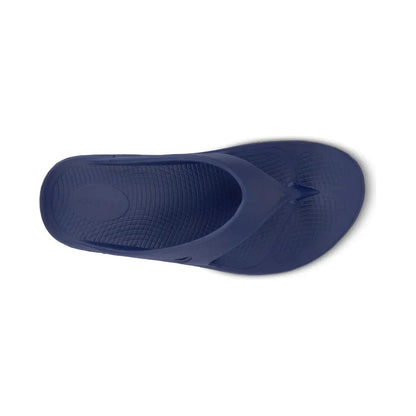 OOFOS Unisex OOriginal Flip Flops in Navy