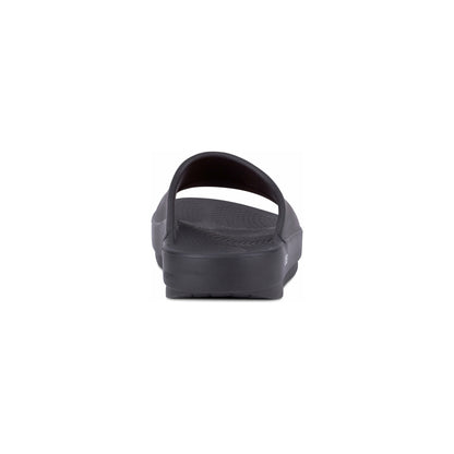 OOFOS Unisex Ooahh Slide Sandals in Black