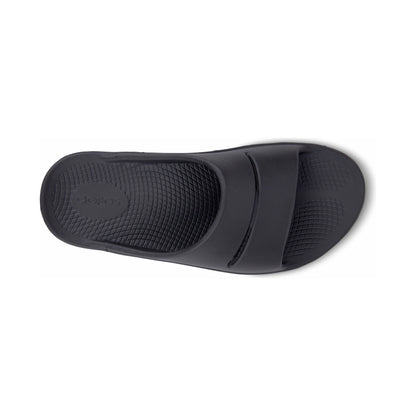 OOFOS Unisex Ooahh Slide Sandals in Black