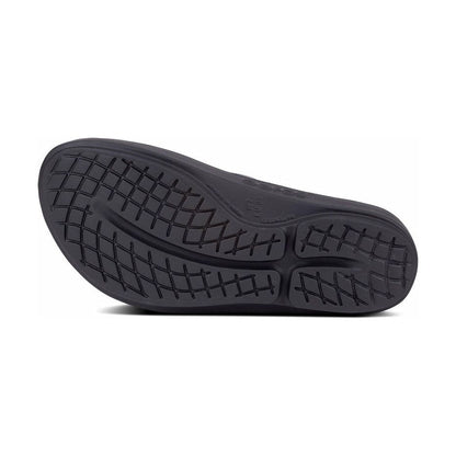 OOFOS Women's OOlala Thong Sandal in Black