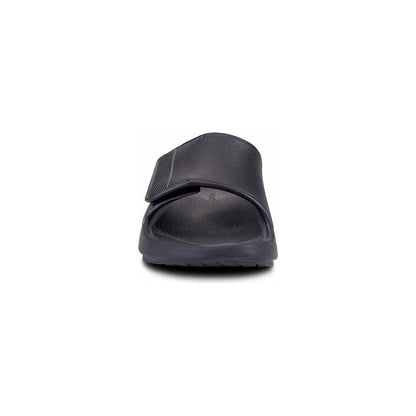 OOFOS Unisex Ooahh Sports Flex Sandals in Black Matte