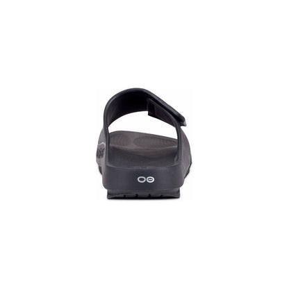 OOFOS Unisex Ooahh Sports Flex Sandals in Black Matte