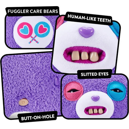 ZURU Fuggler Care Bears Share Bear 9-inch Stuffed Plush
