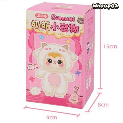 Samuel Cute Little Pet Series Plush Dolls, Blind Box