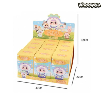 Samuel TYKE 3 Chinese Zodiac Pendant Plush Blind Box