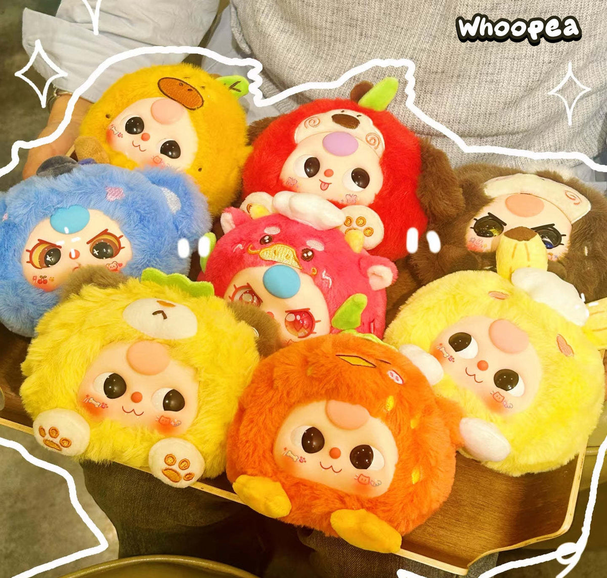 Baby Three Really Love You Series Plush Dolls, Blind Box