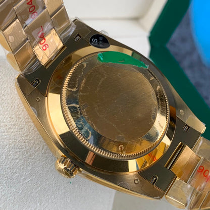 Yellow Gold & Green 40MM Watch