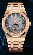 AP Royal Oak Flying Tourbillon Watch 'Dark Grey/Rose Gold'