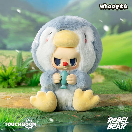 REBEL Bear Animal Series Vinyl Plush Blind Box