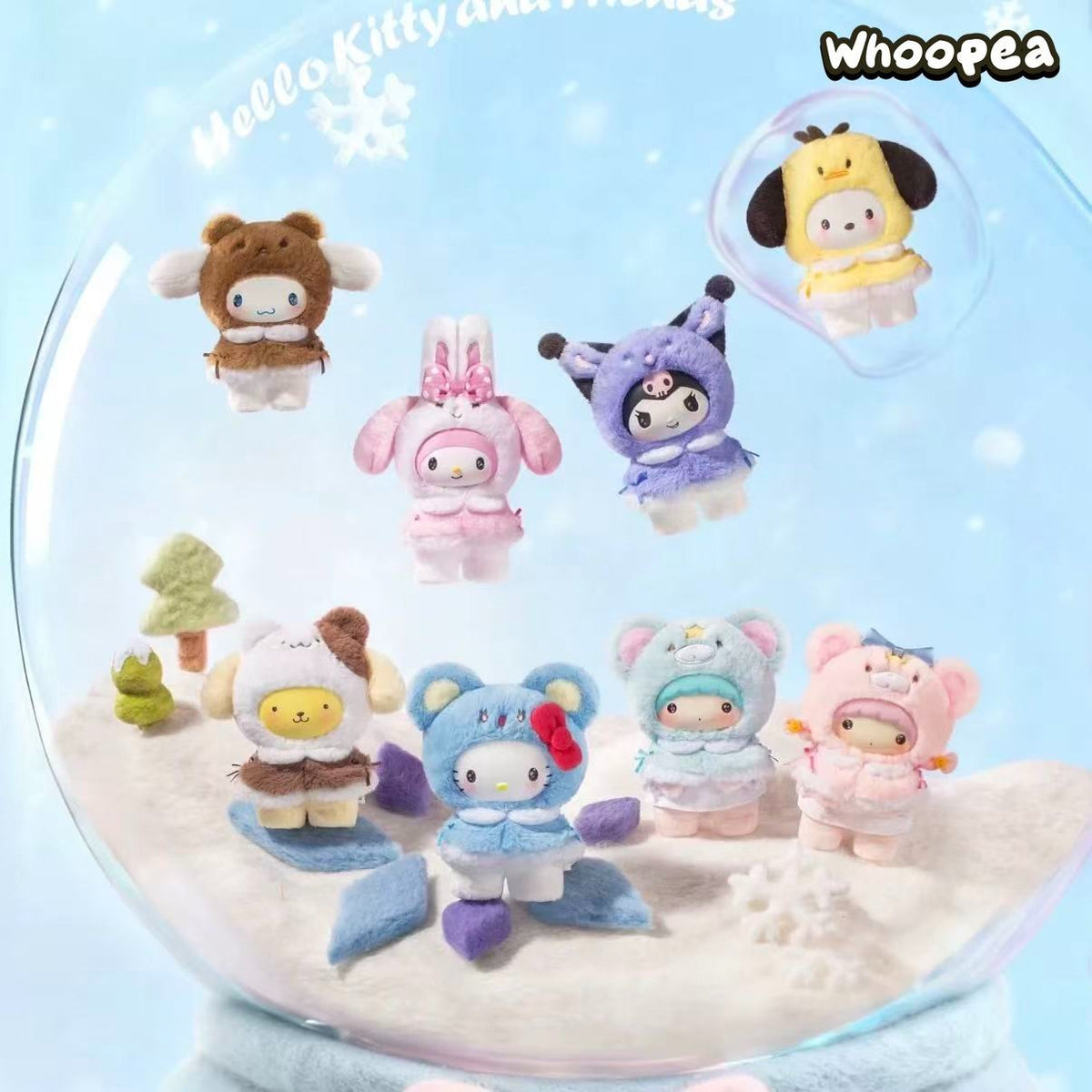 SANRI0 Characters Little Cape Series Plush Blind Box