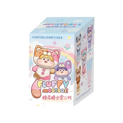 Fluffy Meatball V2 Vinyl Plush Dolls, Blind Box