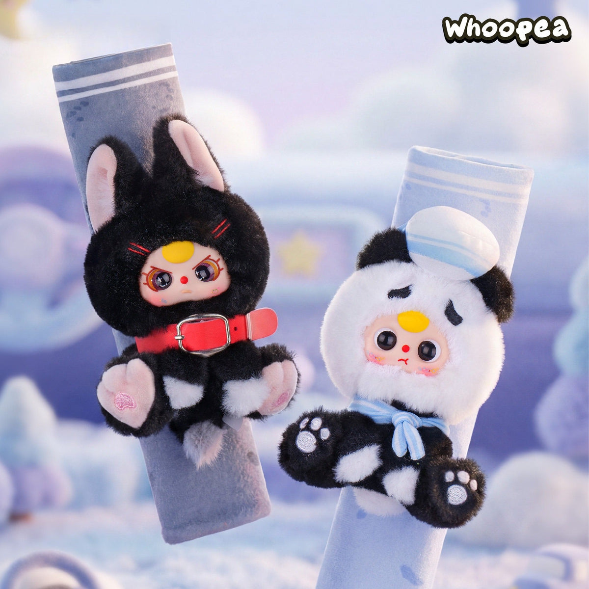 Baby Three Series Car Seat Belt Plush Shoulder Pad Blind Box