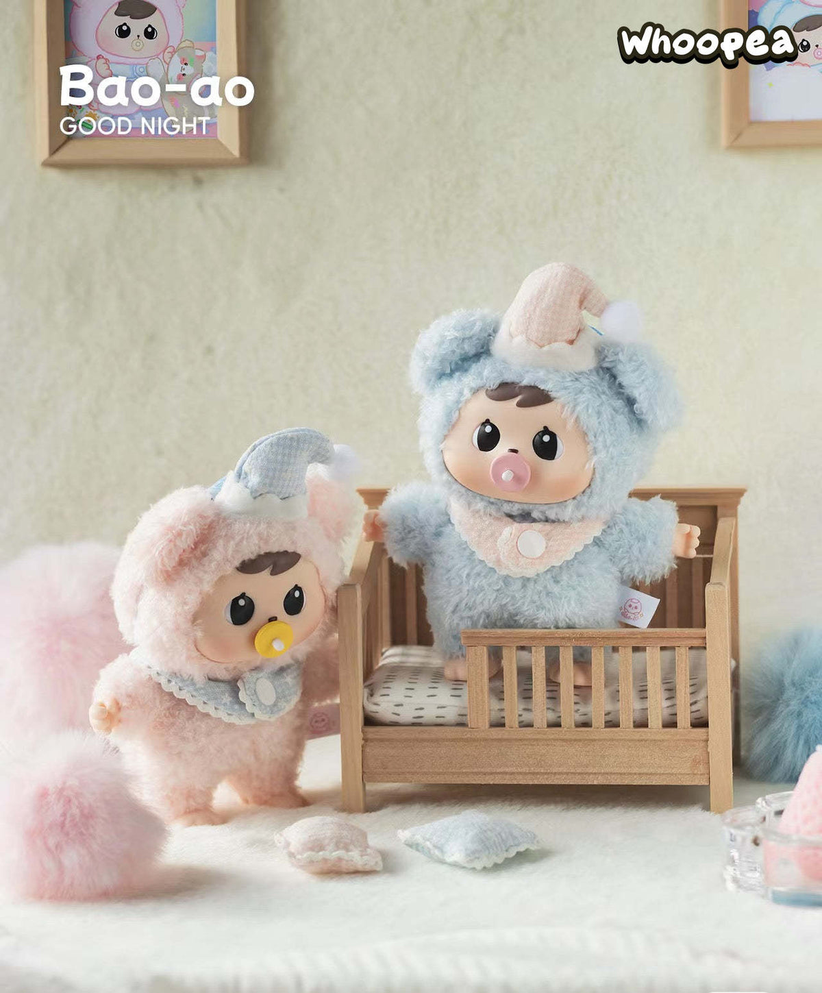 Bao-ao Goodnight Baby Series Plush Dolls, Blind Box