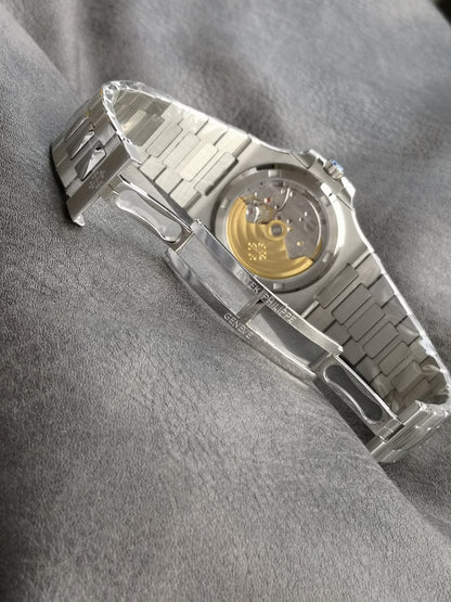 Steel White 40mm Watch