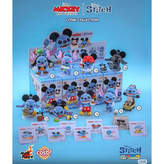 Hot Toys Cosbi Fan-Cination Mickey & Friends x Stitch Figure Blind Box