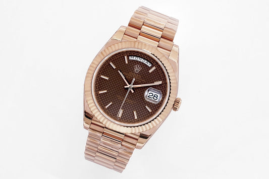 Chocolate & Everose Gold 40MM Watch