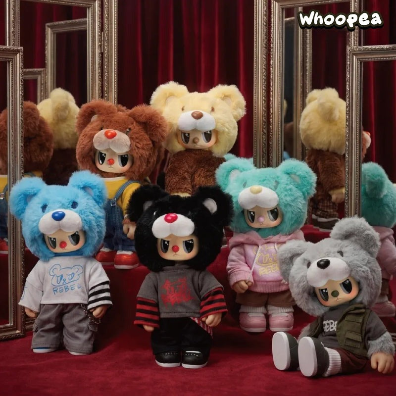Rebel Bear The Street Series Plush Blind Box