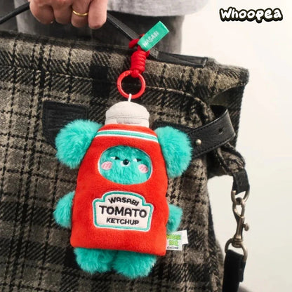 WASABI Bear Flavor Series Plush Keychain Blind Box