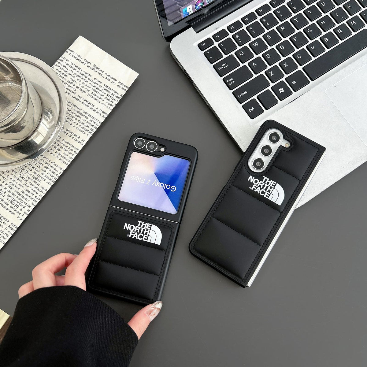 Premium Puffer Case for Z Fold – Winter Edition