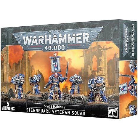 Warhammer 40K: Space Marines - Sternguard Veteran Squad