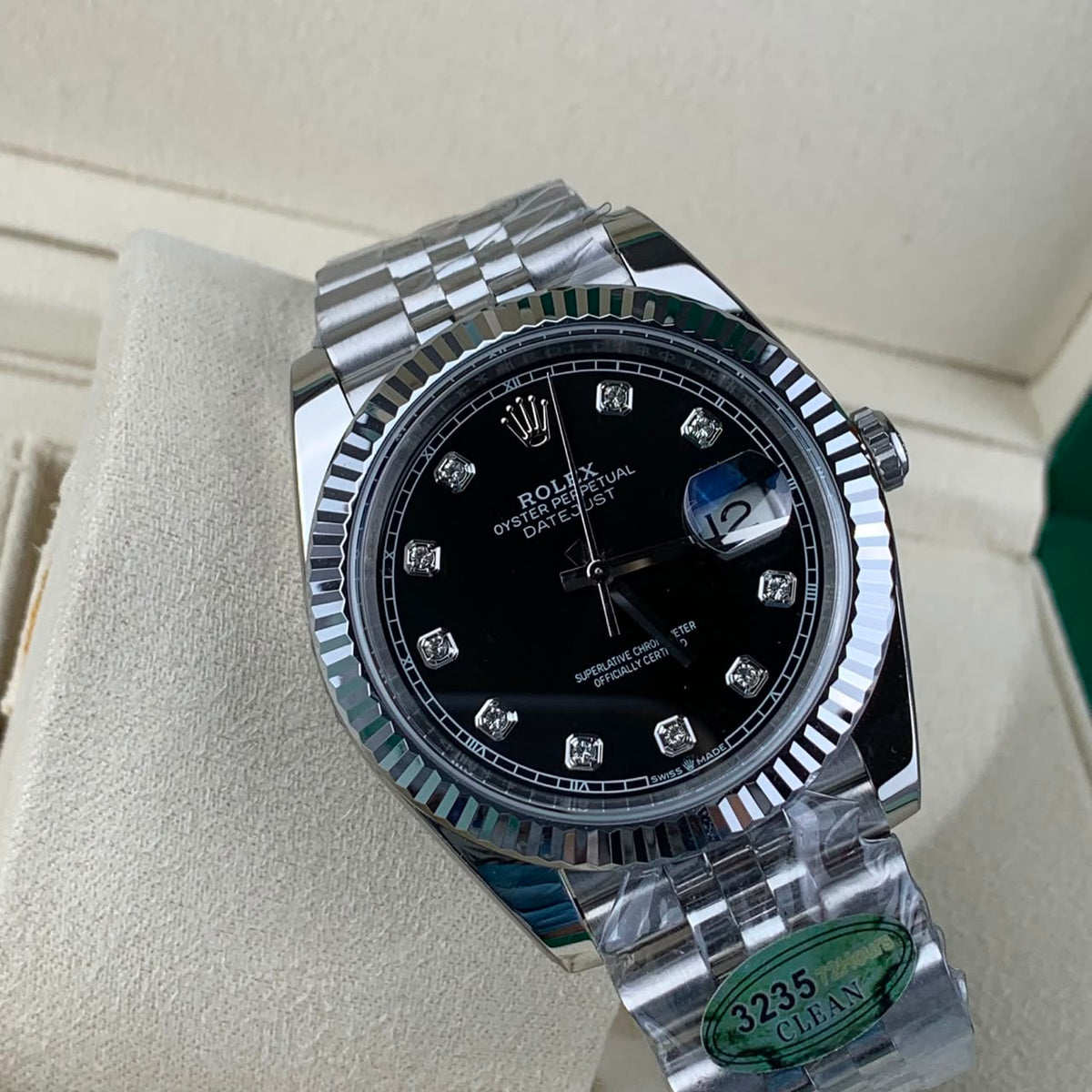Black & Diamond 41MM Watch