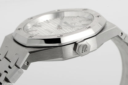 Royal Oak 15500ST Silver Dial