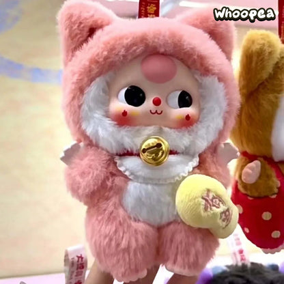 Baby Three Billionaires Cat Series Plush Dolls, Blind Box