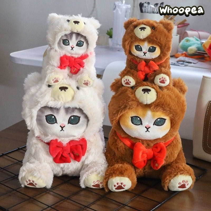 Mofusand Teddy Bear Nyan Series Plush Pendant