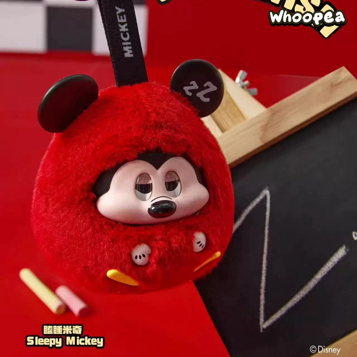 DSN-Mickey Fun Crash Series Vinly Plush Pendant Dolls, Blind Box