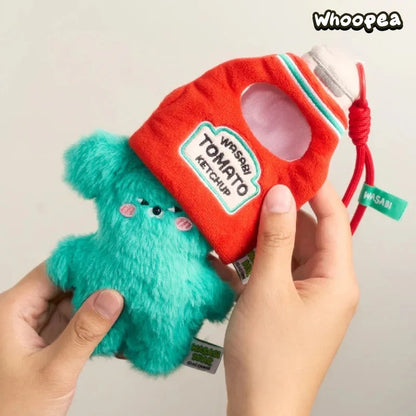 WASABI Bear Flavor Series Plush Keychain Blind Box