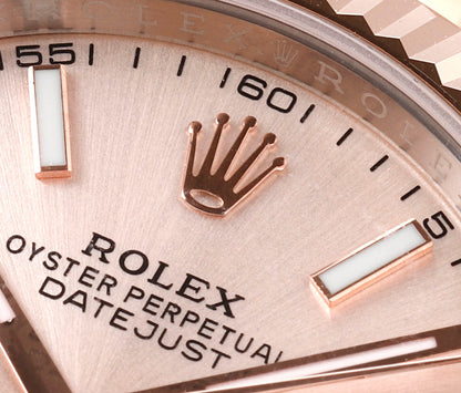 Rose Gold and Stainless Steel 41MM Watch