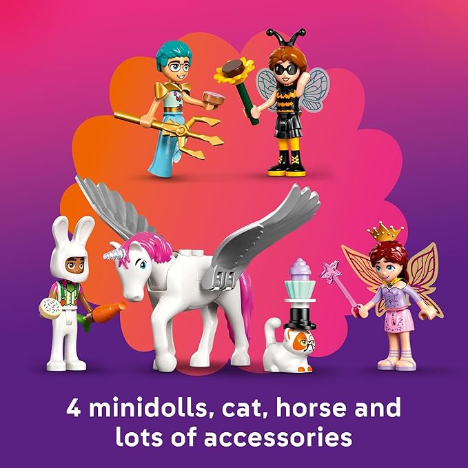 LEGO® Friends Costume Party with Unicorn & Fairy 42661 Set
