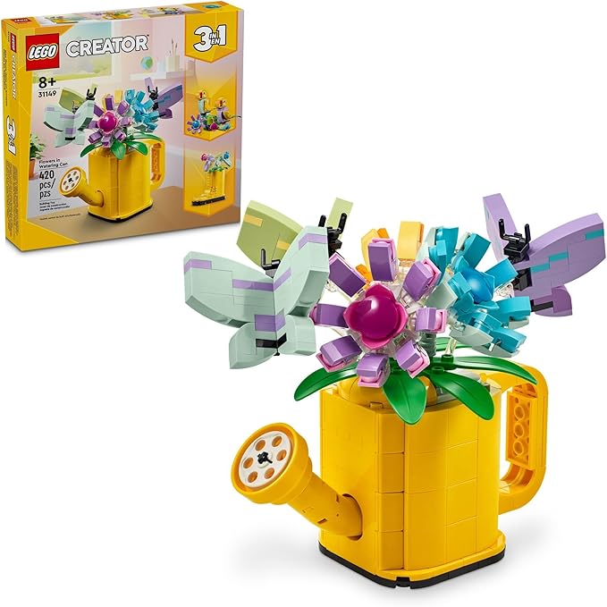 LEGO® Creator 3-in-1 Flowers in Watering Can (31149)