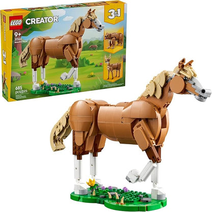LEGO® Creator 3-in-1 Beautiful Horse (31166)