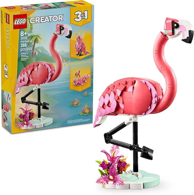 LEGO® Creator 3-in-1 Wild Animals: Pink Flamingo (31170)